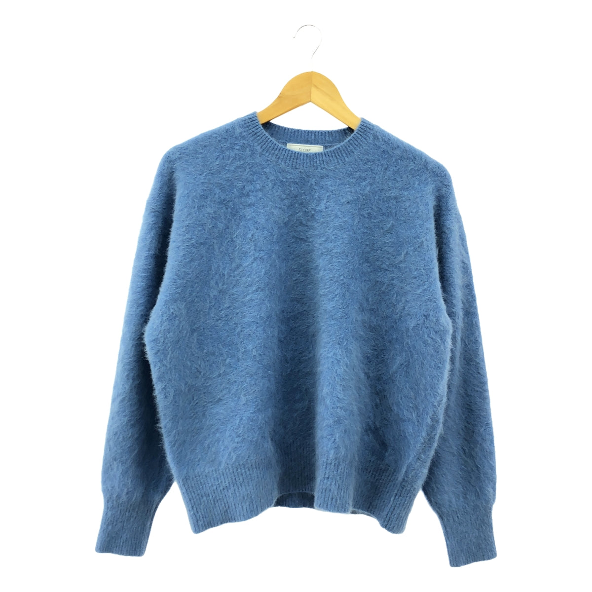 SLOBE IENA / スローブイエナ | 2022AW | フォックス カシミヤ プルオーバー | F | ブルー | レディース