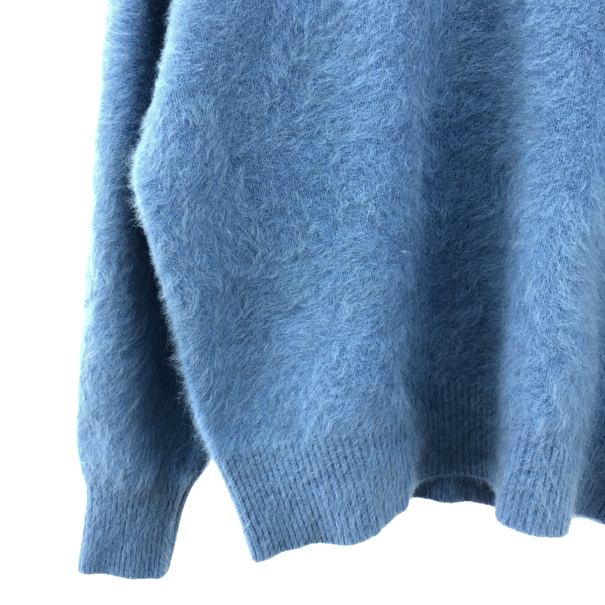 SLOBE IENA / スローブイエナ | 2022AW | フォックス カシミヤ プルオーバー | F | ブルー | レディース