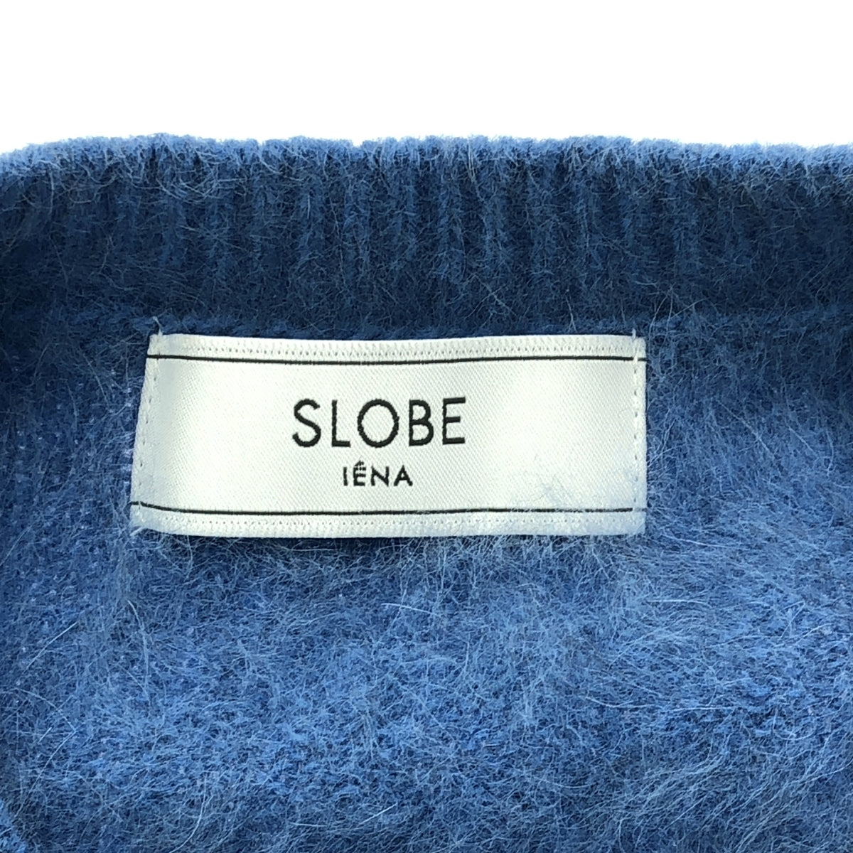 SLOBE IENA / スローブイエナ | 2022AW | フォックス カシミヤ プルオーバー | F | ブルー | レディース