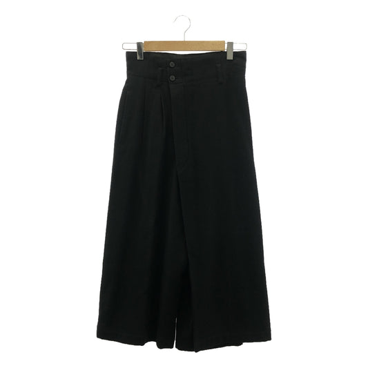 tricot COMME des GARCONS | AD1988 | Wool tuck asymmetrical wide pants | M | Women's