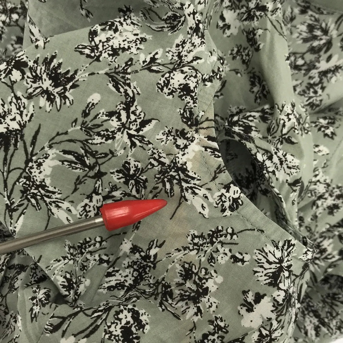 La Totalite / ラ トータリテ | 2023SS | サイドタックスキッパーワンピース | 38 | グリーン | レディース