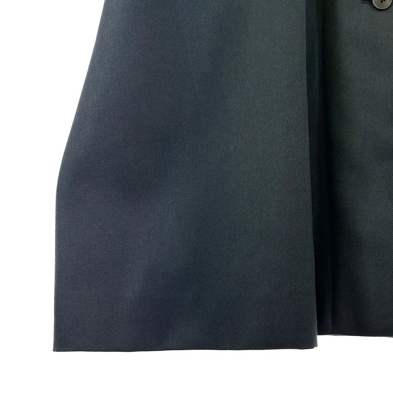 mina perhonen / ミナペルホネン | 2021AW | piena / ピエーナ オーバーシルエット ノーカラー コート / 総裏地 | 38 | レディース