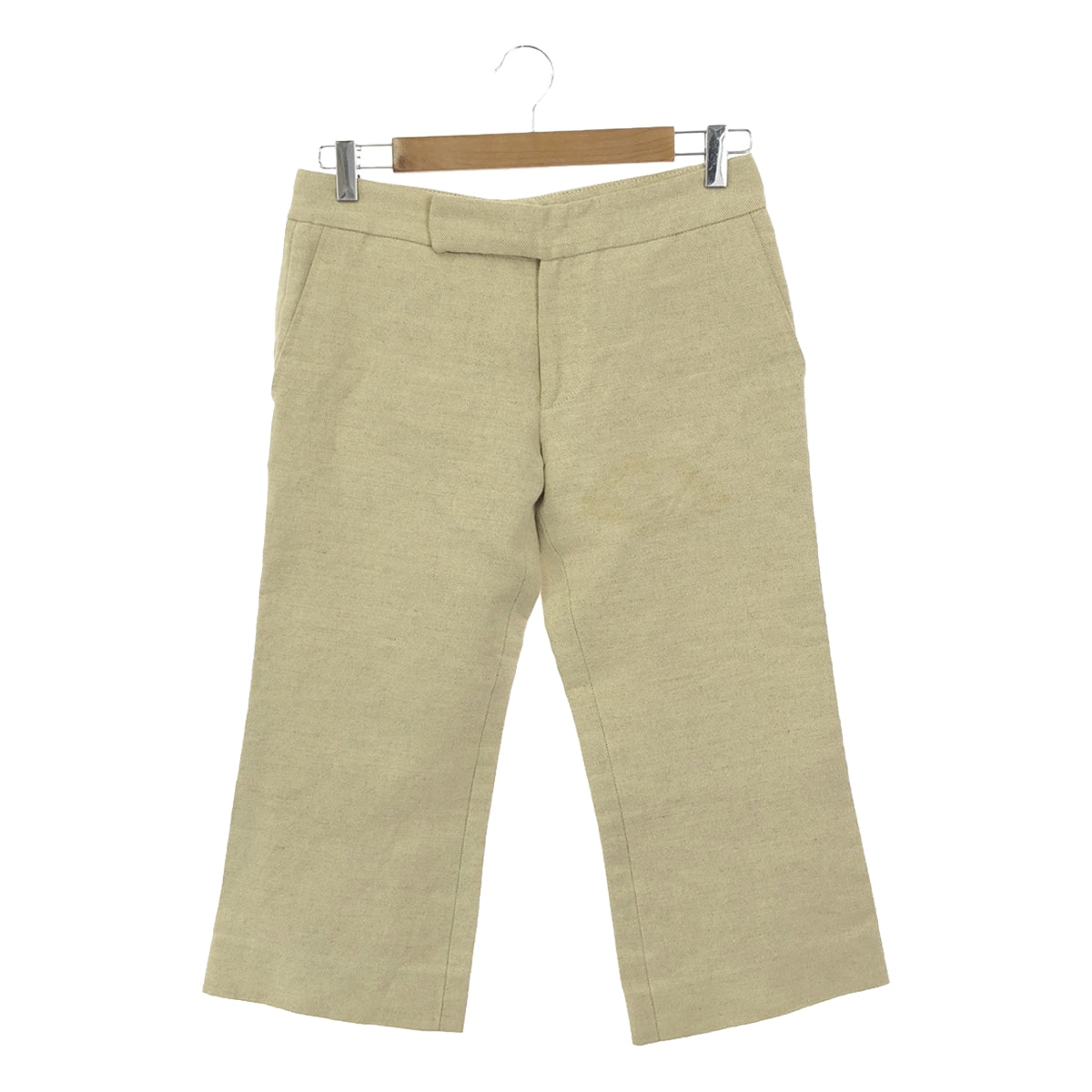 MARNI | Cotton linen cropped pants | 38 | Natural | Women's