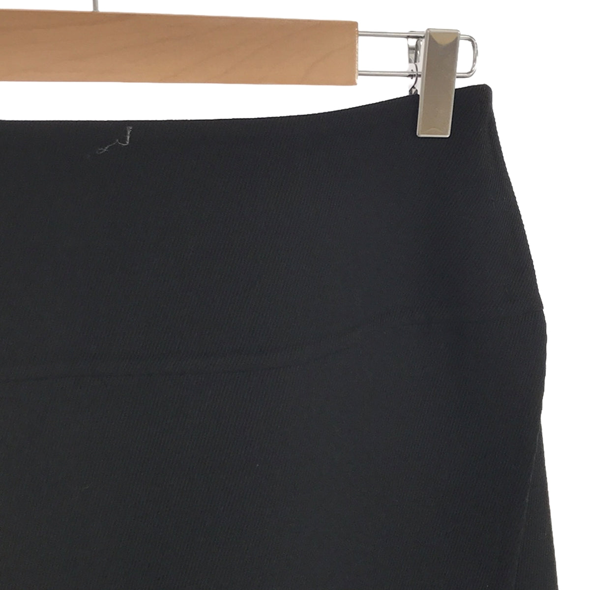 【新品】  AURALEE / オーラリー | 2023AW | DOUBLE CLOTH HARD TWIST CARSEY HAND SEWN SKIRT スカート | 2 | ブラック | レディース