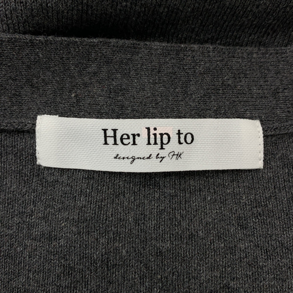 Herlipto / ハーリップトゥ | Clemence Knit Dress Set カーディガン | S | レディース