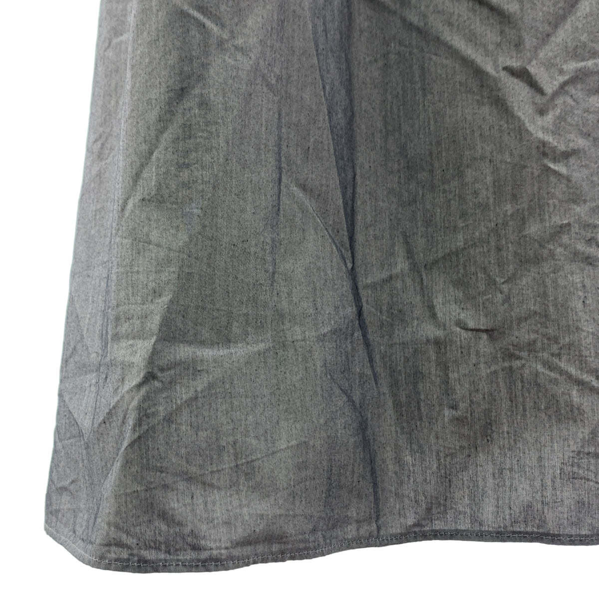 GALERIE TISSU | 有機棉褶皺洋裝 | 灰色 | 女款