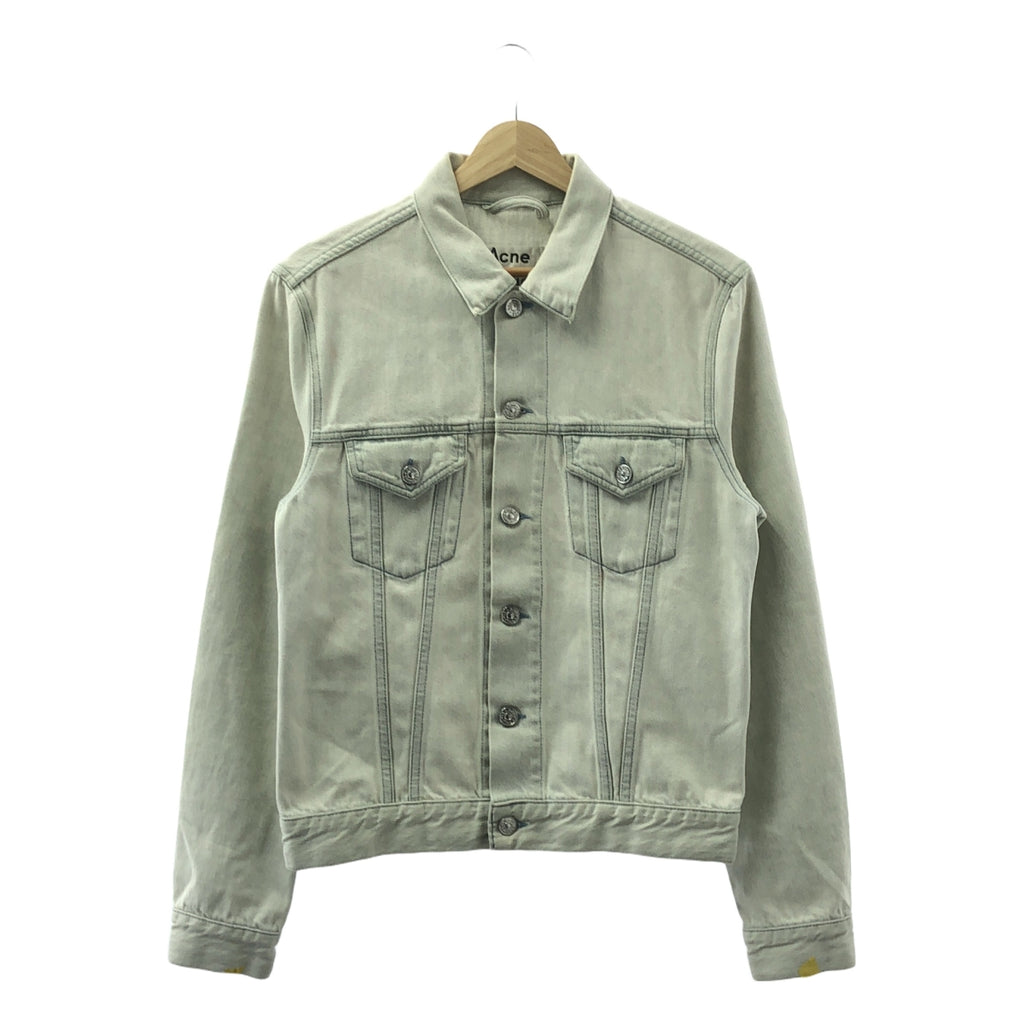 Acne Studios / アクネストゥディオズ | 2017SS | WHO BLEACHED 3rdタイプ デニム トラッカー ジャケット | 44 | アイスブルー | メンズ