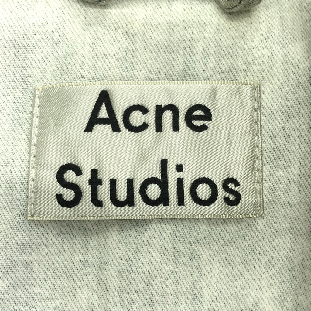 Acne Studios / アクネストゥディオズ | 2017SS | WHO BLEACHED 3rdタイプ デニム トラッカー ジャケット | 44 | アイスブルー | メンズ
