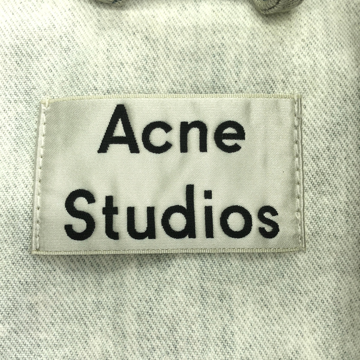 Acne Studios / アクネストゥディオズ | 2017SS | WHO BLEACHED 3rdタイプ デニム トラッカー ジャケット | 44 | アイスブルー | メンズ