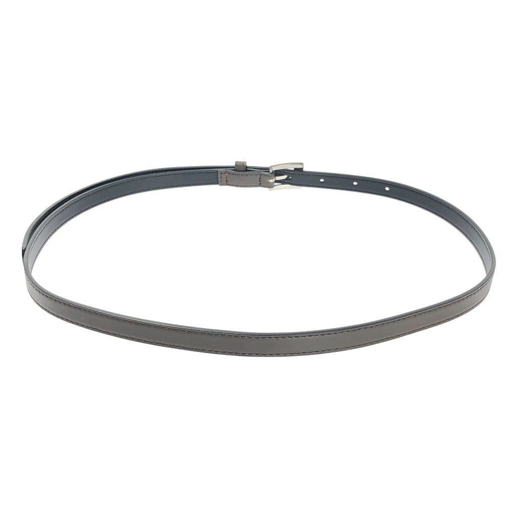 WTAPS / ダブルタップス | T15 01 BELT SYNTHETIC LEATHER ナロー ベルト | ブラウン | メンズ