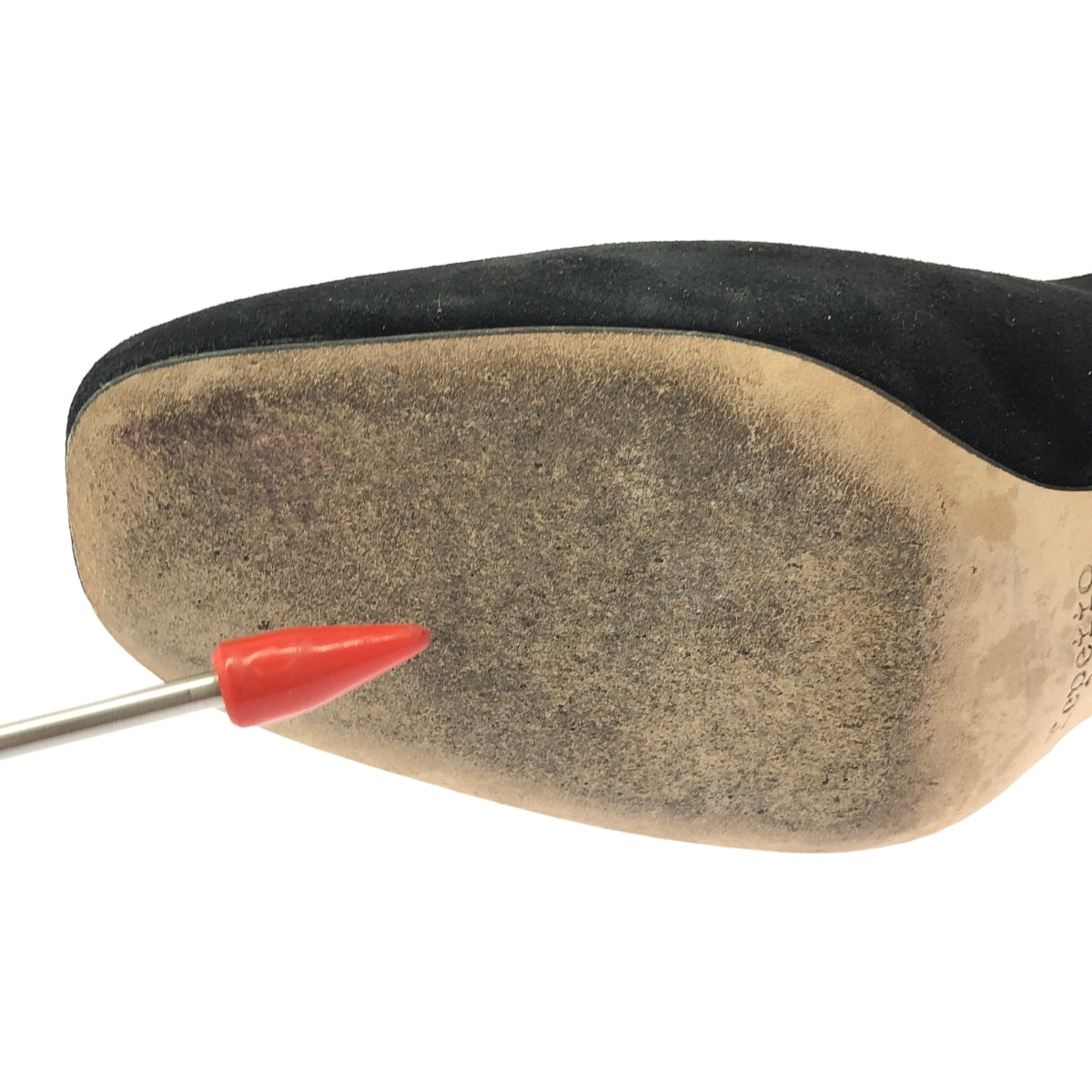 雷佩托 |漆皮帶高跟鞋 | 38 |黑色 |女性的