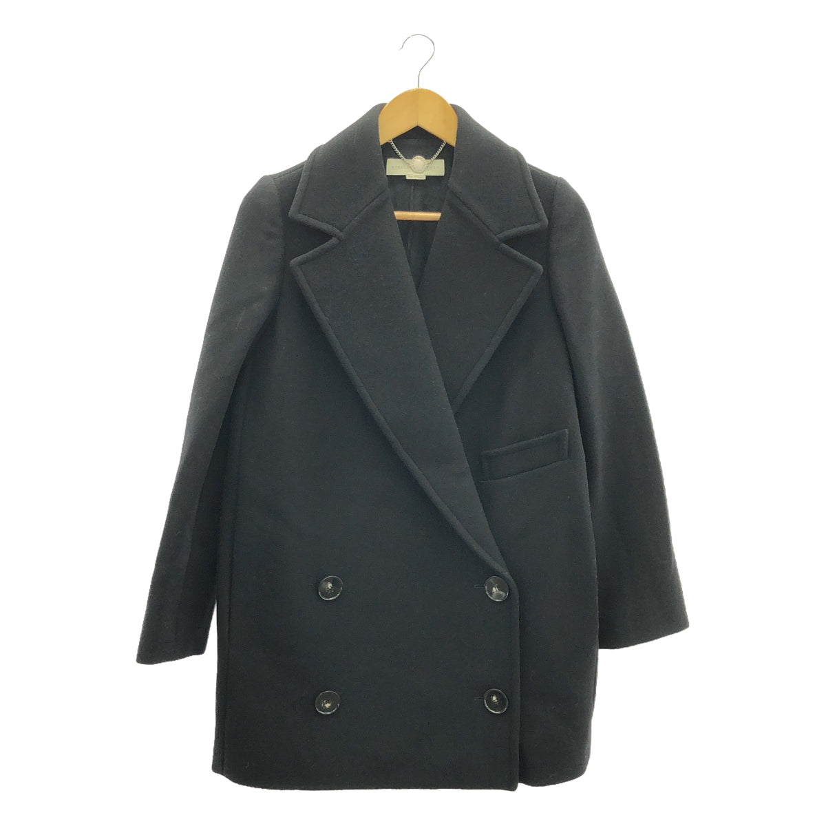 STELLA McCARTNEY / ステラマッカートニー | KARINA ウールコート | 36 | ブラック | レディース