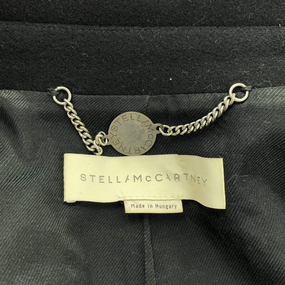 STELLA McCARTNEY / ステラマッカートニー | KARINA ウールコート | 36 | ブラック | レディース