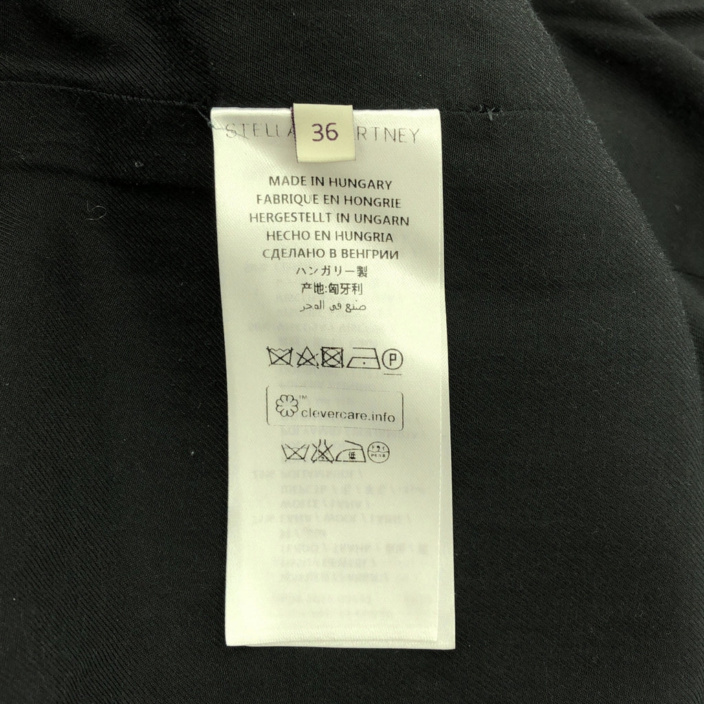 STELLA McCARTNEY / ステラマッカートニー | KARINA ウールコート | 36 | ブラック | レディース