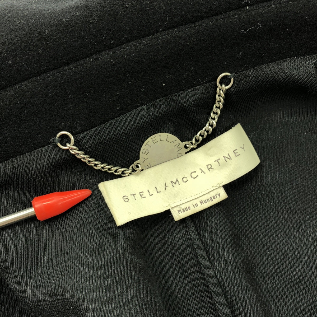 STELLA McCARTNEY / ステラマッカートニー | KARINA ウールコート | 36 | ブラック | レディース