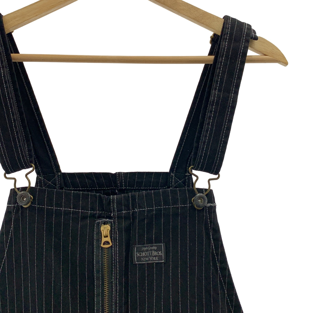 SCHOTT / ショット | OLD HICKORY OVERALL ヒッコリー オーバーオール パンツ | L | メンズ