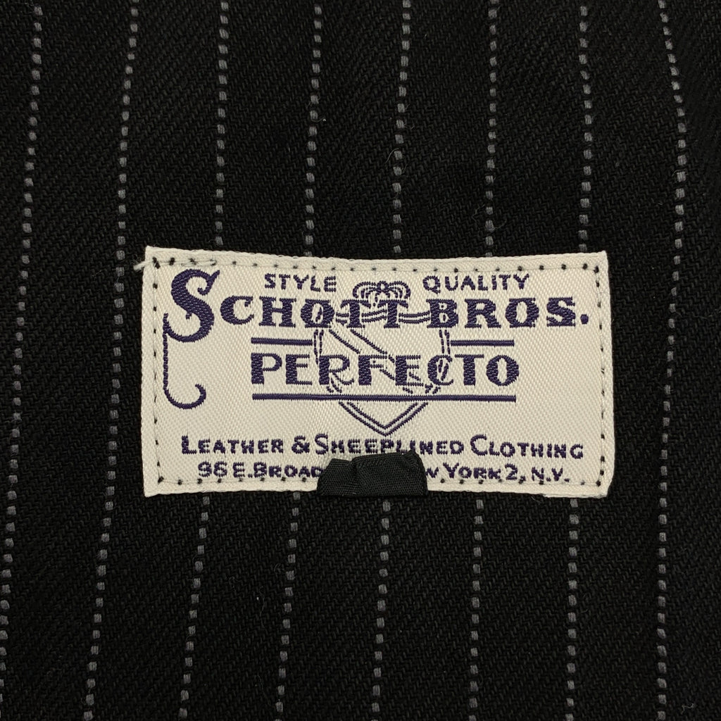 SCHOTT / ショット | OLD HICKORY OVERALL ヒッコリー オーバーオール パンツ | L | メンズ