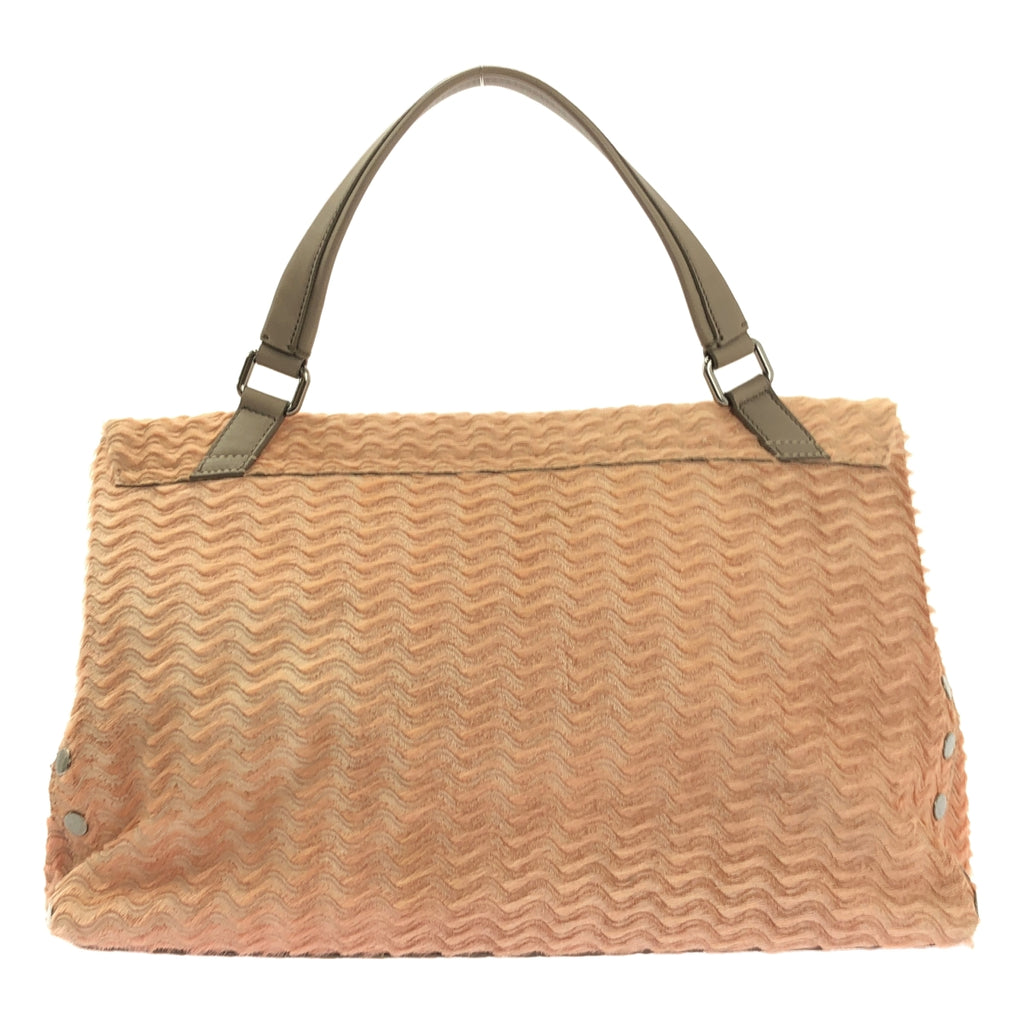 【미품】 ZANELLATO / 자네라토 | POSTINA 포스티나 / ANNI 50 2way 숄더백 | 핑크 / 베이지 | 여성