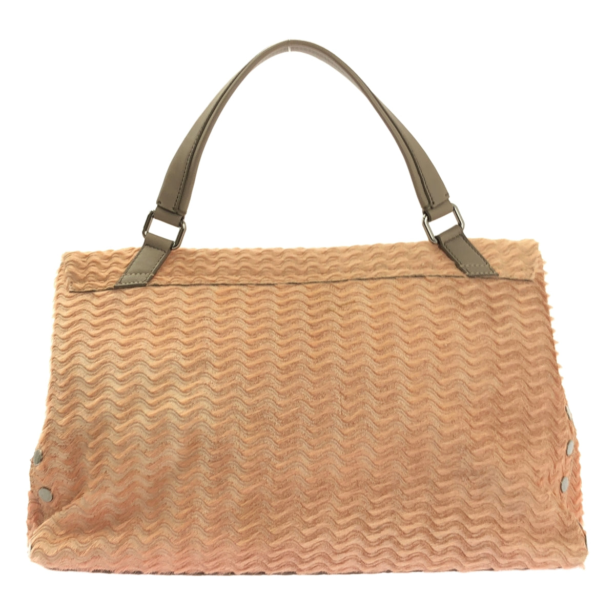 [狀況良好] ZANELLATO | POSTINA ANNI 50 2 路肩背包 | SHOPBOP粉紅/米色|女性的