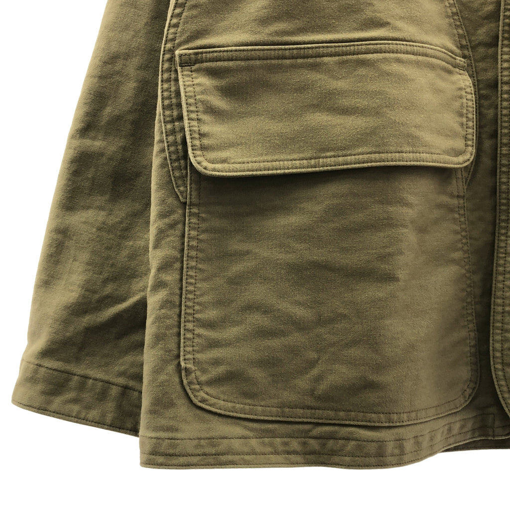 HYSTERIC GLAMOUR / ヒステリックグラマー | 2022AW | コーデュロイ切替 ロゴボタン カバーオール ジャケット | L |