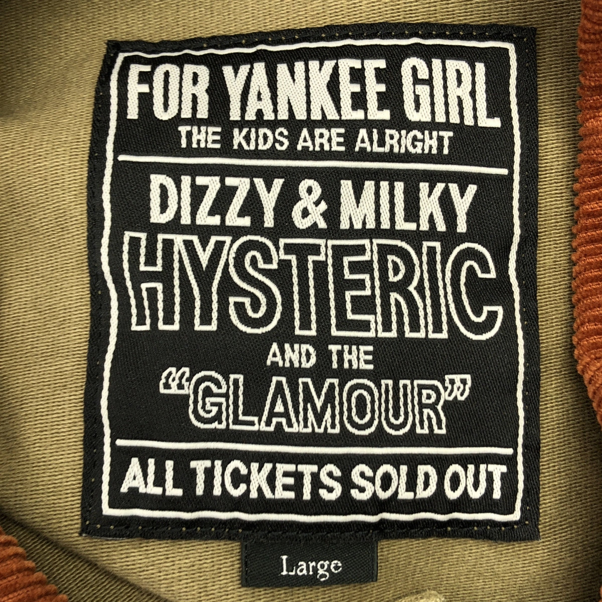 HYSTERIC GLAMOUR / ヒステリックグラマー | 2022AW | コーデュロイ切替 ロゴボタン カバーオール ジャケット | L |
