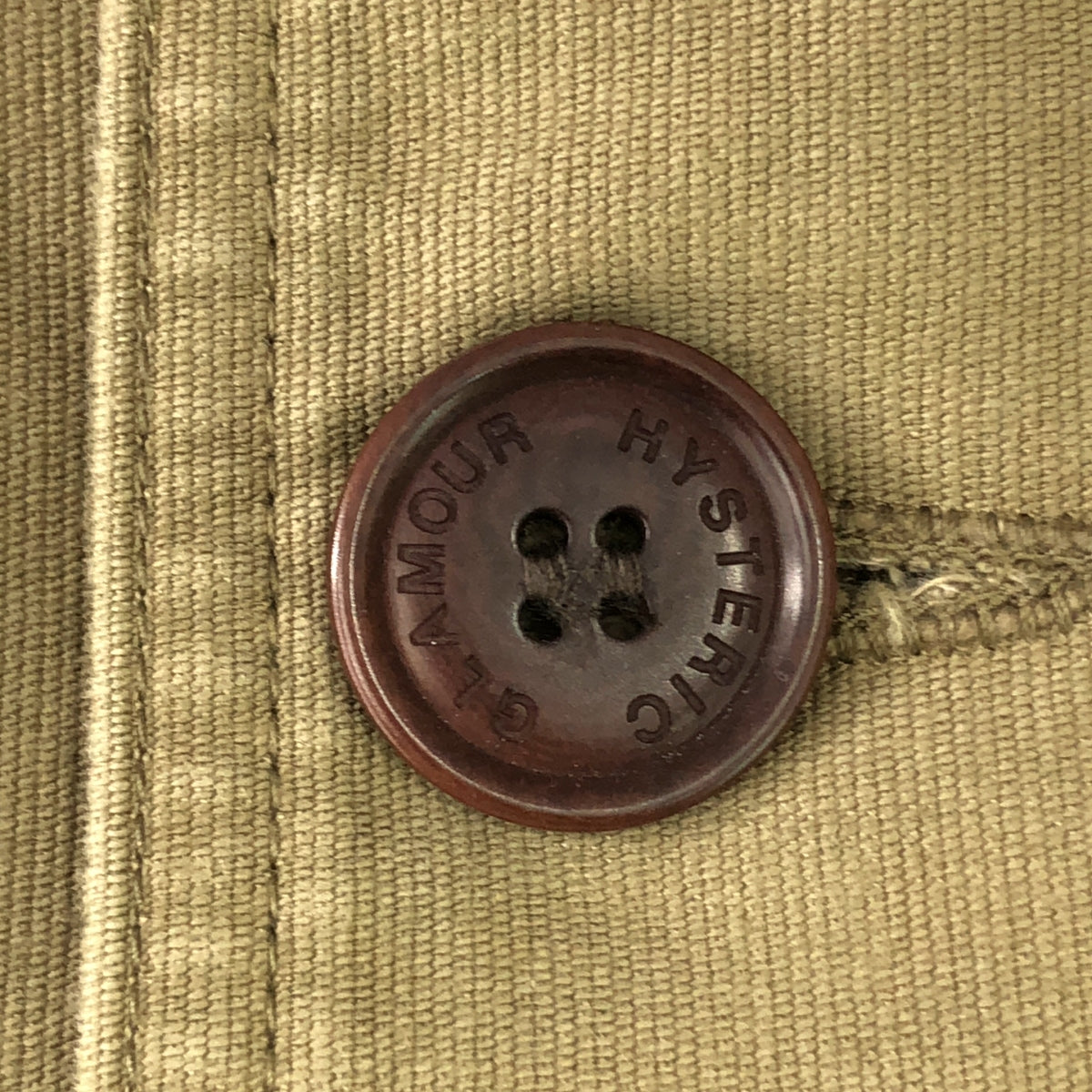 HYSTERIC GLAMOUR / ヒステリックグラマー | 2022AW | コーデュロイ切替 ロゴボタン カバーオール ジャケット | L |