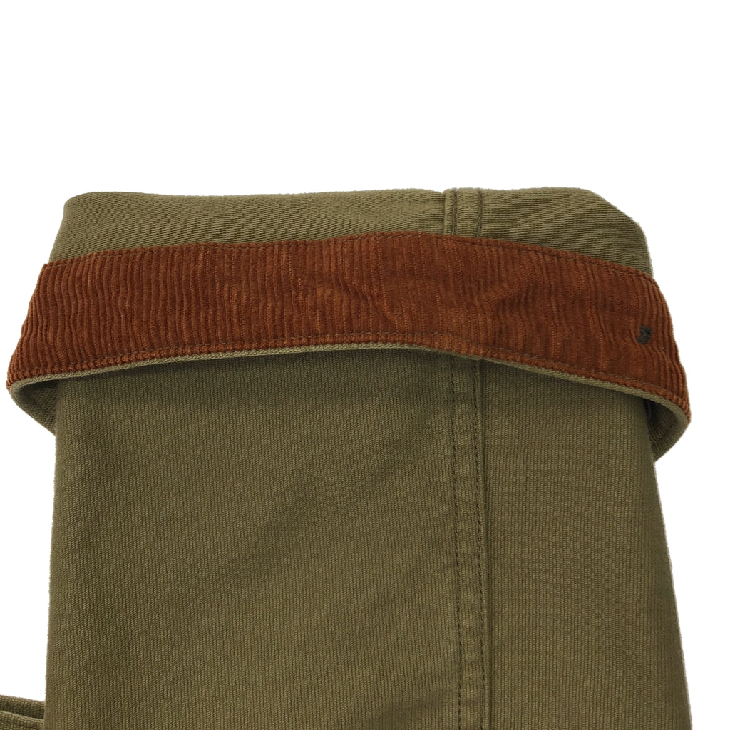 HYSTERIC GLAMOUR / ヒステリックグラマー | 2022AW | コーデュロイ切替 ロゴボタン カバーオール ジャケット | L |