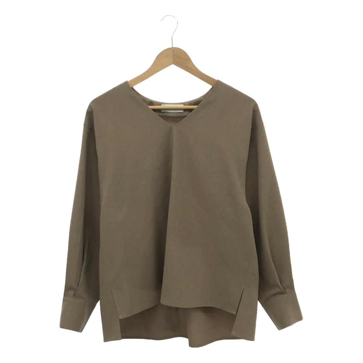 RIM.ARK / Rimark |長袖門襟PO長袖襯衫| F |布朗 |女的