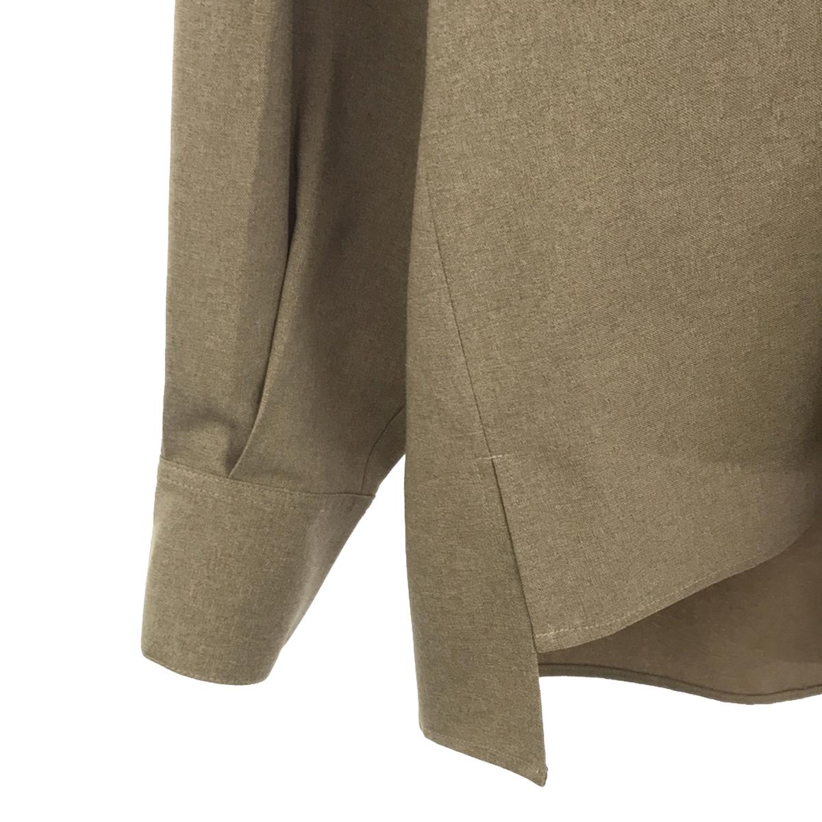 RIM.ARK / Rimark |長袖門襟PO長袖襯衫| F |布朗 |女的