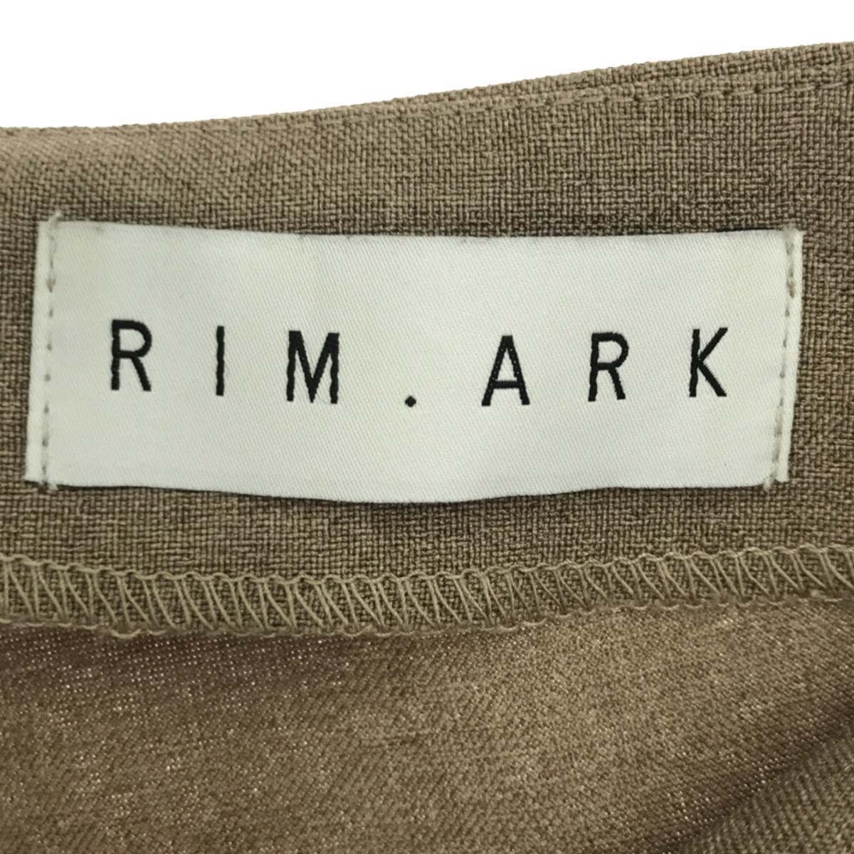 RIM.ARK / リムアーク | Long sleeve placket PO ロングスリーブ シャツ | F | ブラウン | レディース