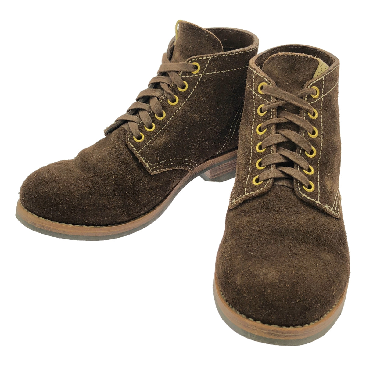 visvim / visvim | brigadier boots / brigadier suede leather lace-up boots | 8 | brown | men's