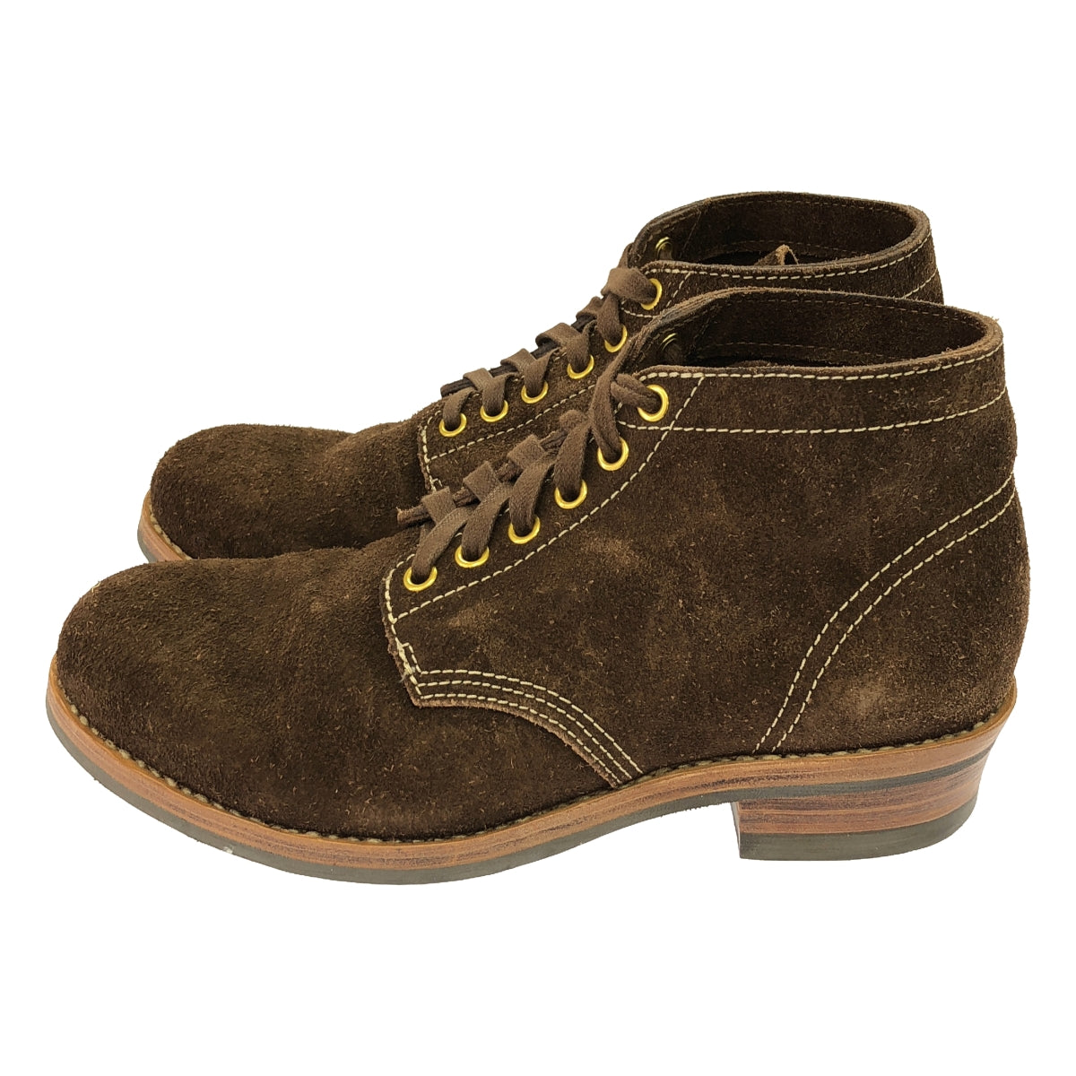 visvim / visvim | brigadier boots / brigadier suede leather lace-up boots | 8 | brown | men's