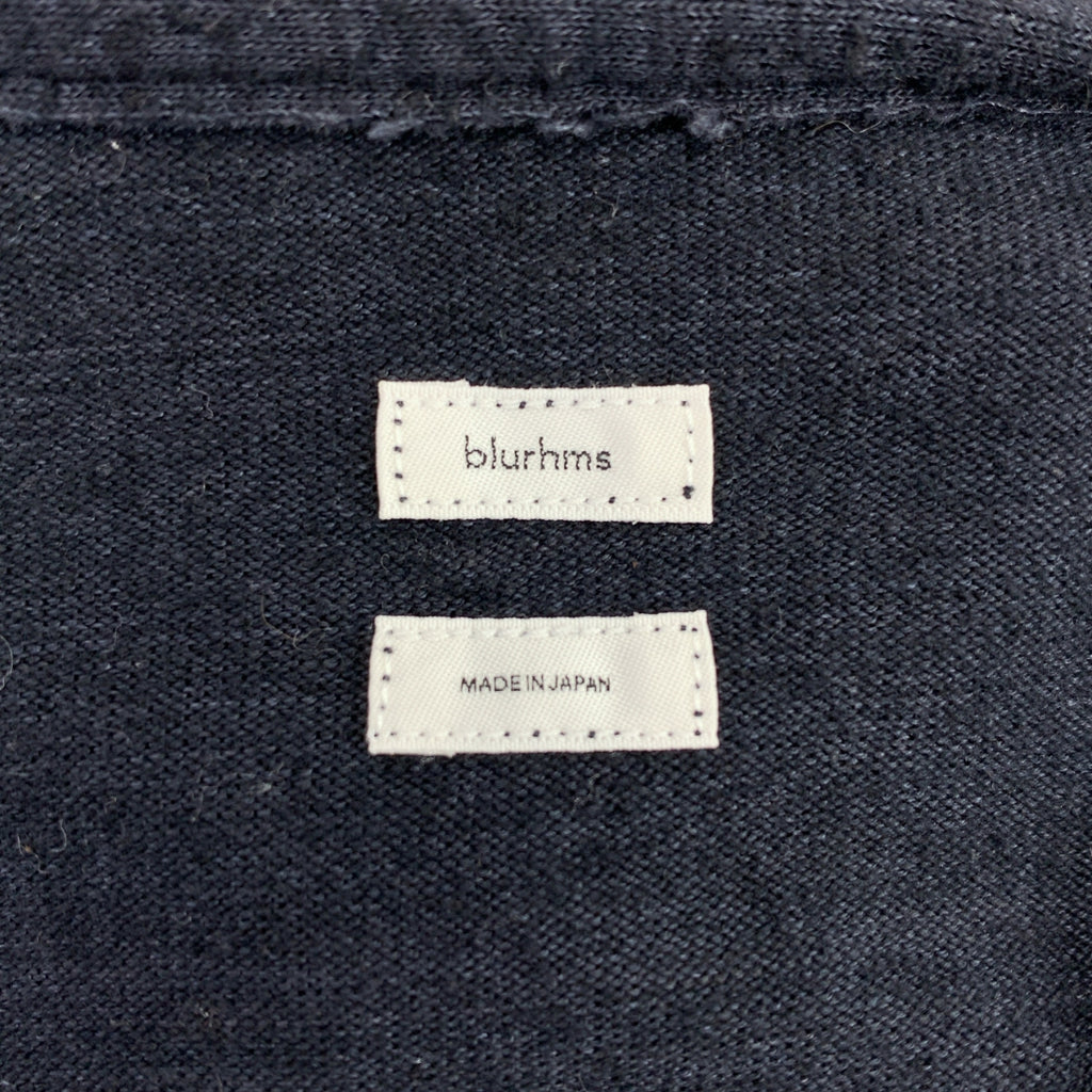 blurhms / 브람스 | C / NAPP Border Cardigan 코튼 테두리 V 넥 니트 카디건 | 3 | 그레이 | 남성