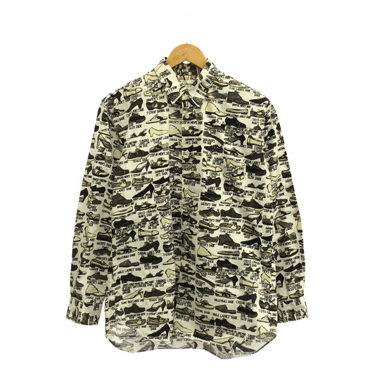 COMME des GARCONS SHIRT / 콤데 갤슨 셔츠 | 2008SS | ×Gregory Blackstock 그레고리 블랙 스톡 총무늬 코튼 셔츠 | M | 남성