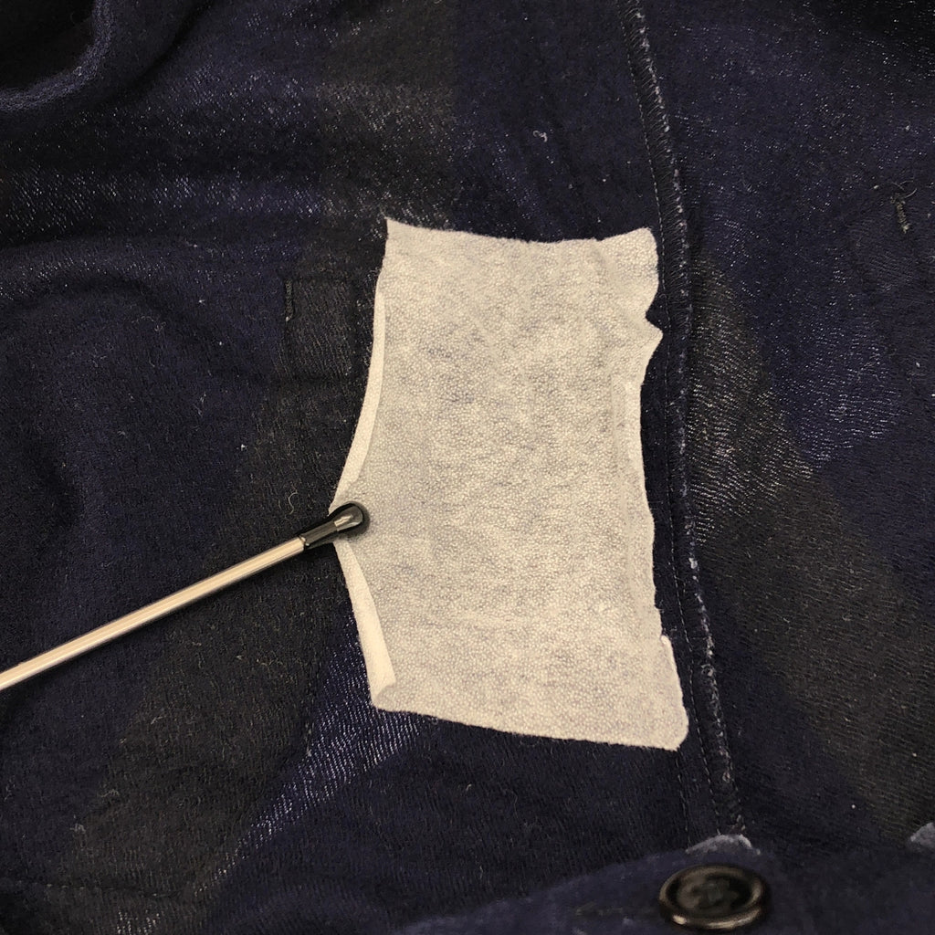 Yohji Yamamoto FEMME | 羊毛扭結腰帶條紋寬褲 | 2碼 | 女款