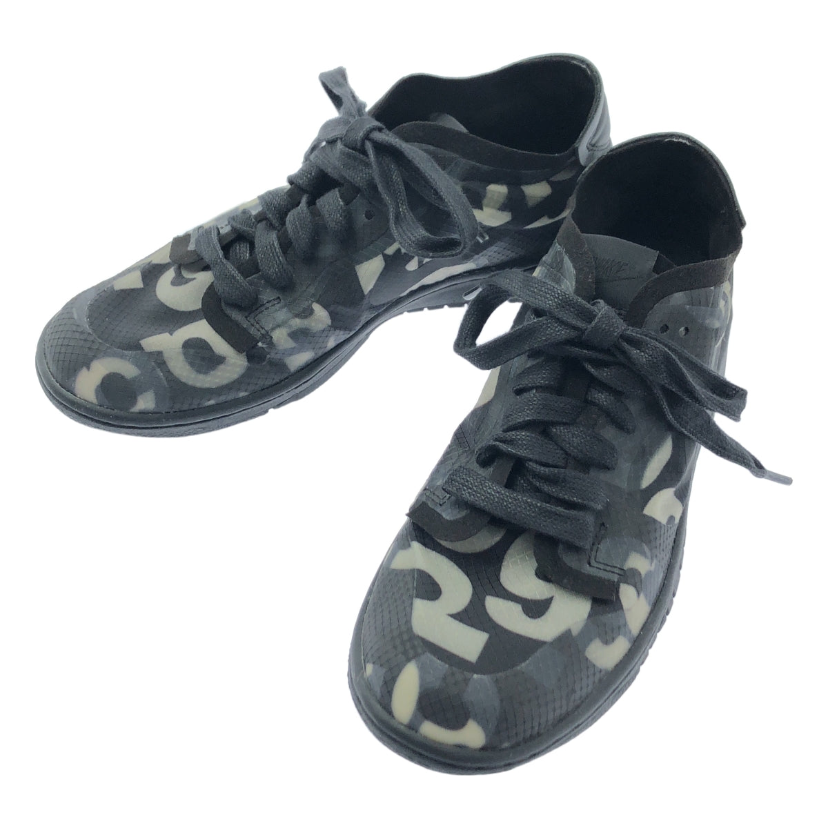 COMME des GARCONS | W NIKE DUNK LOW / CDG 運動鞋 | 25 | 黑色/灰色 | 女款