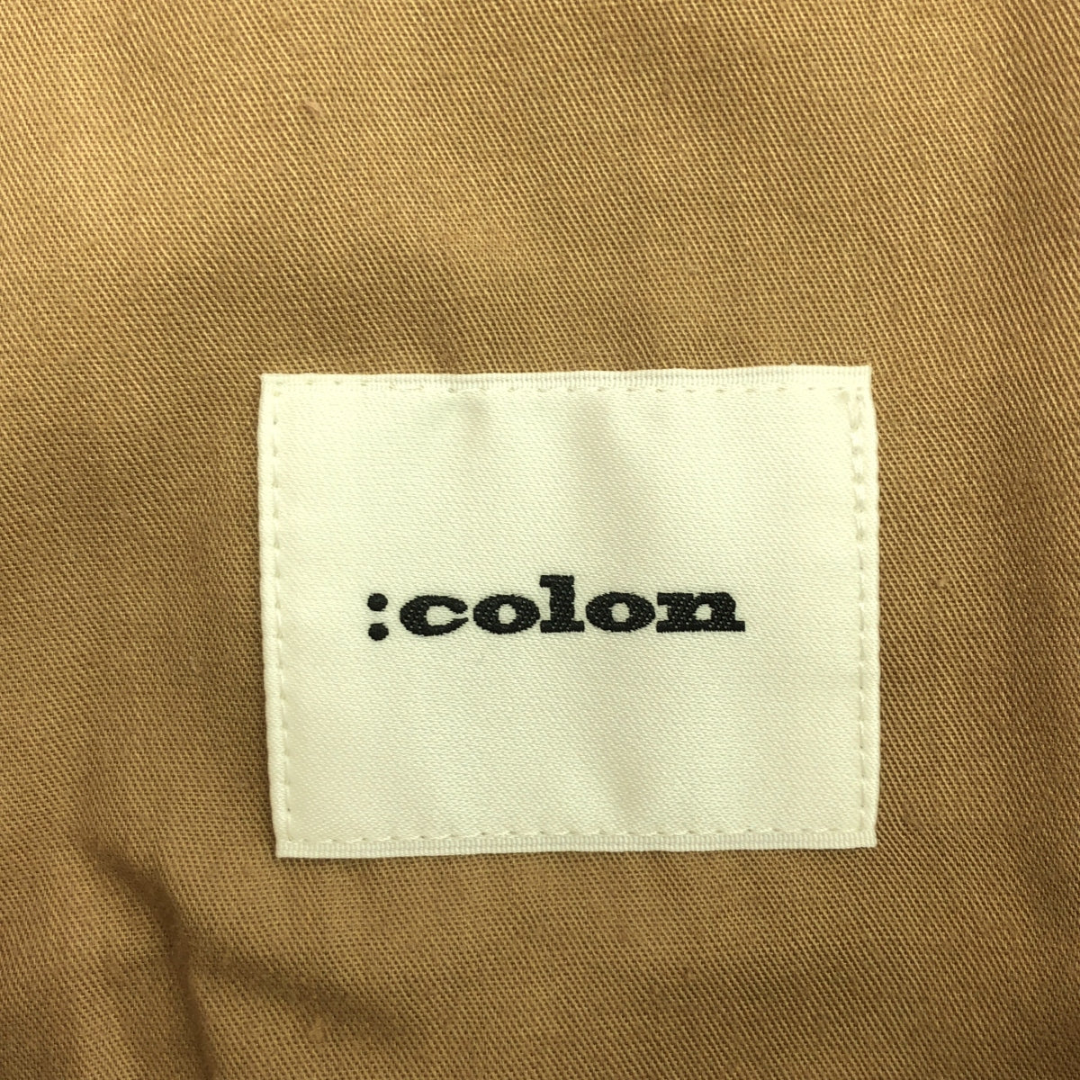 :colon / コロン | 2アウトセット プリーツ サテン スラックス | 5 | ベージュ | メンズ