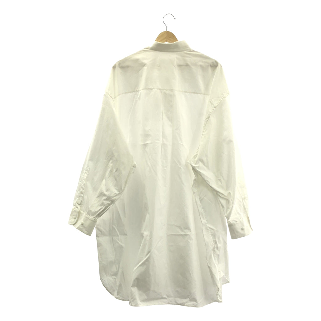 【미품】 Maison Margiela / 메종 마르제라 | 2020SS | 2Way 코튼 암홀 슬릿 오버 사이즈 셔츠 | S | 화이트 | 여성