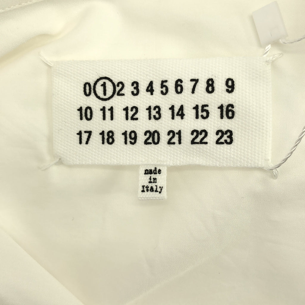 【미품】 Maison Margiela / 메종 마르제라 | 2020SS | 2Way 코튼 암홀 슬릿 오버 사이즈 셔츠 | S | 화이트 | 여성