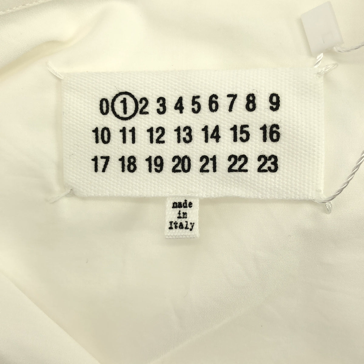 【美品】  Maison Margiela / メゾンマルジェラ | 2020SS | 2Way コットン アームホールスリット オーバーサイズシャツ | S | ホワイト | レディース