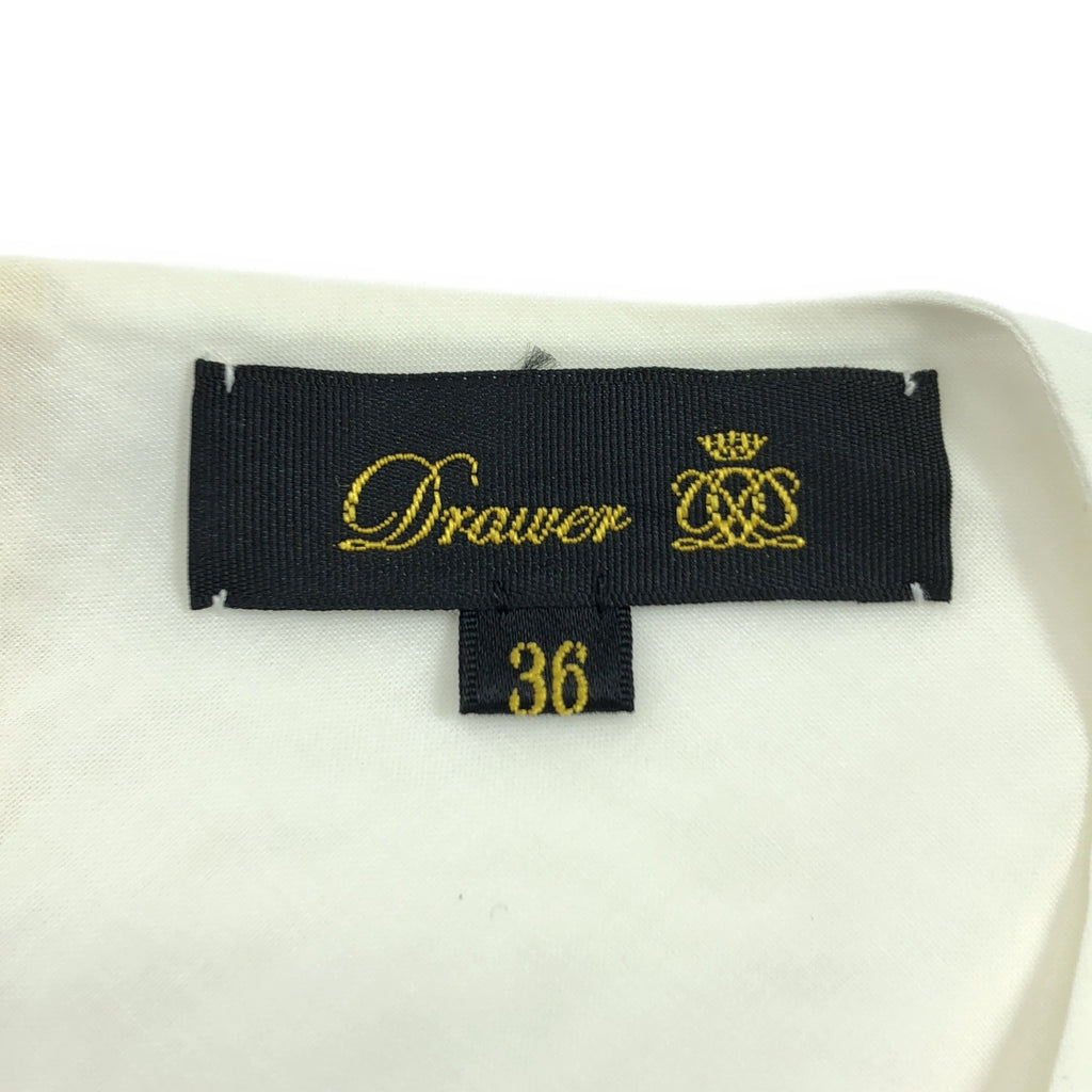 Drawer / ドゥロワー | コットン レイヤード ブラウス | 36 | ホワイト | レディース