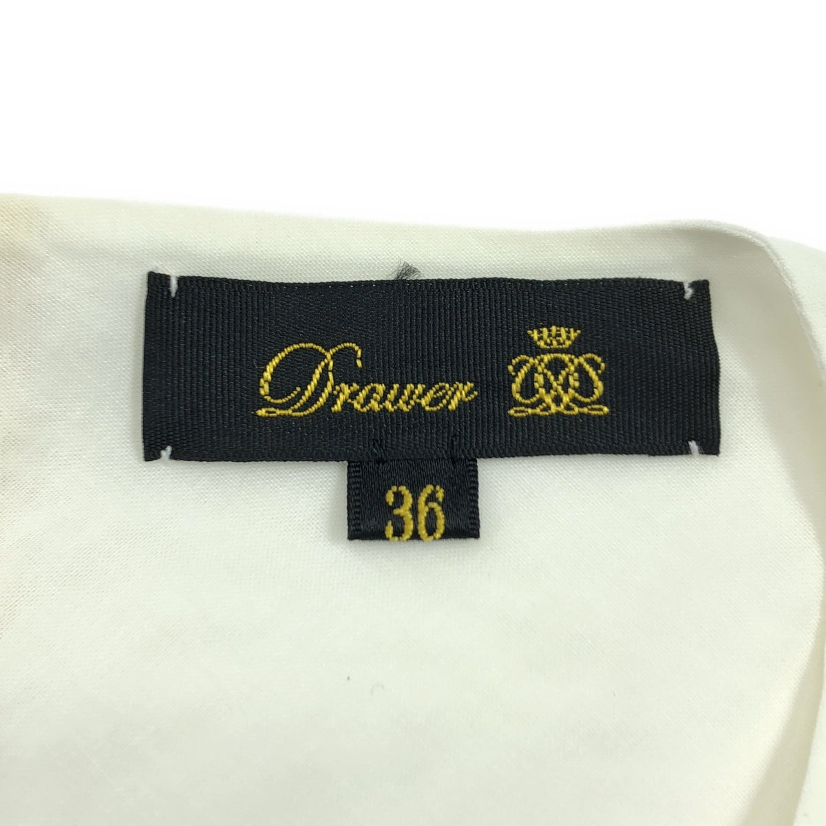 Drawer / ドゥロワー | コットン レイヤード ブラウス | 36 | ホワイト | レディース