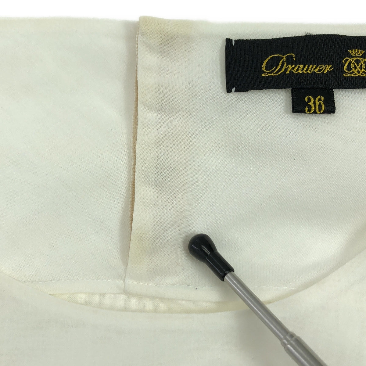 Drawer / ドゥロワー | コットン レイヤード ブラウス | 36 | ホワイト | レディース