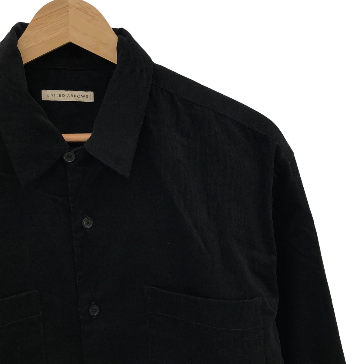 UNITED ARROWS | Heavy Corduroy Open Collar Shirt | M | Men's