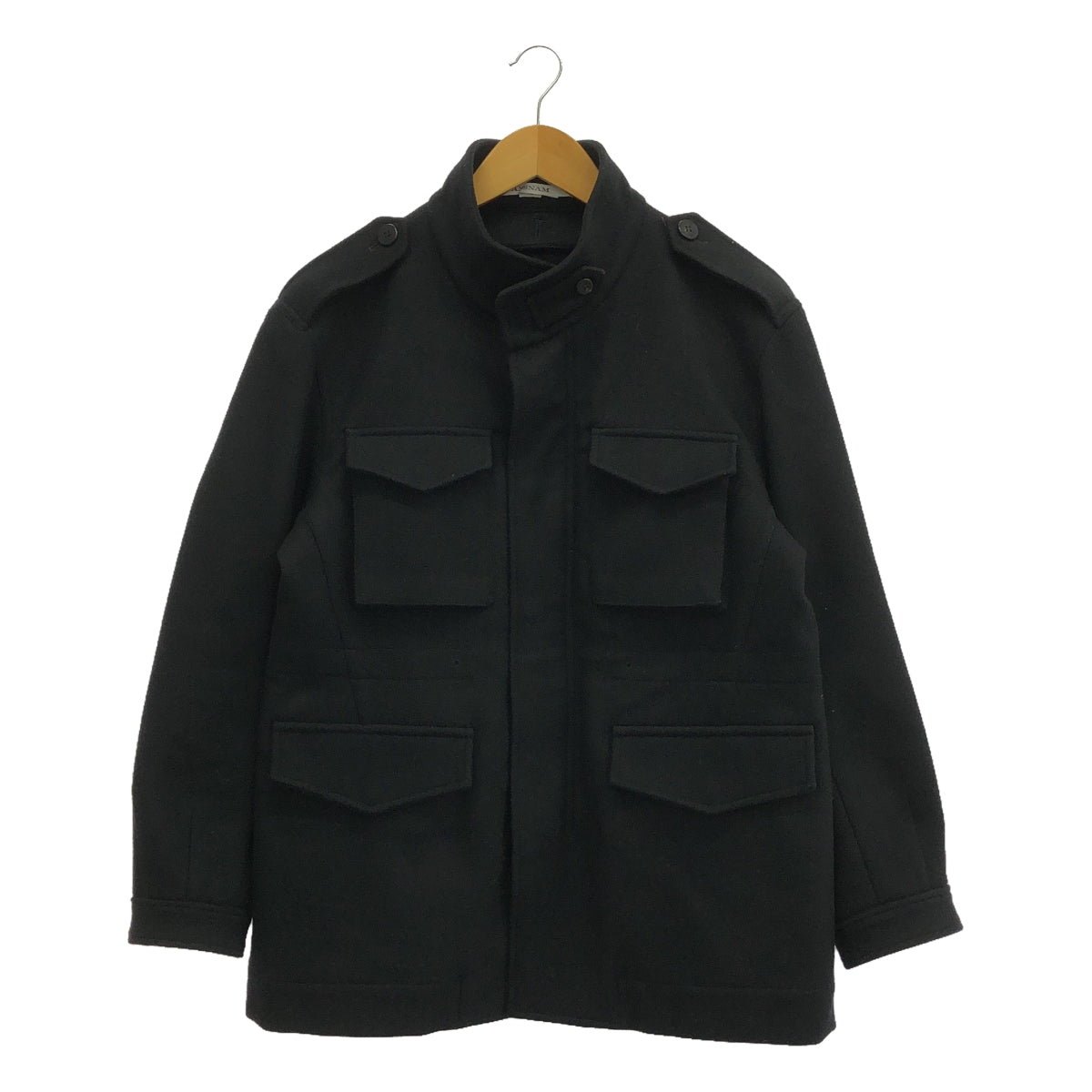 [Good Condition] ANSNAM / Ansnam | M-65 Wool Field Jacket / Fully Lined | 03 | Black | Men's