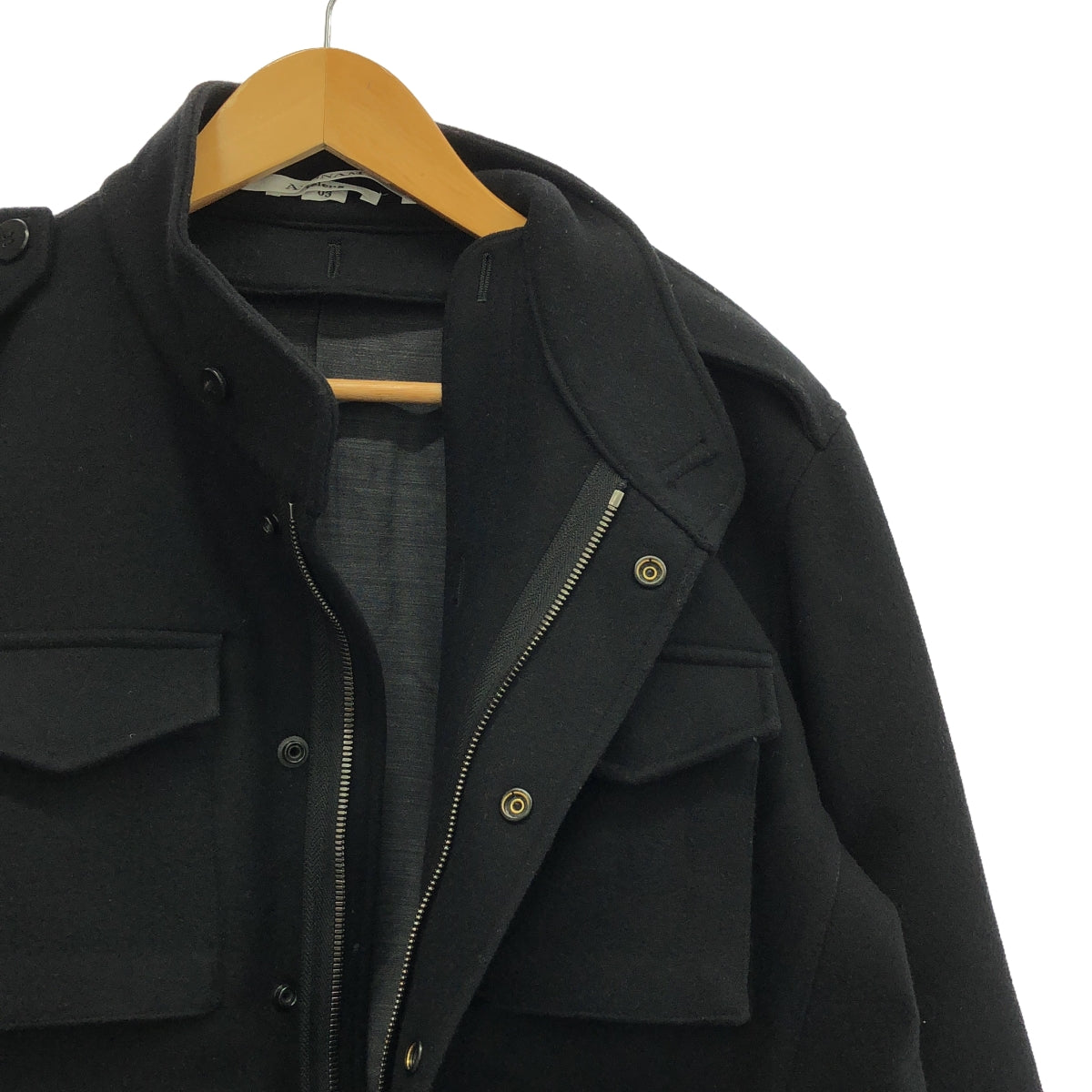 [Good Condition] ANSNAM / Ansnam | M-65 Wool Field Jacket / Fully Lined | 03 | Black | Men's