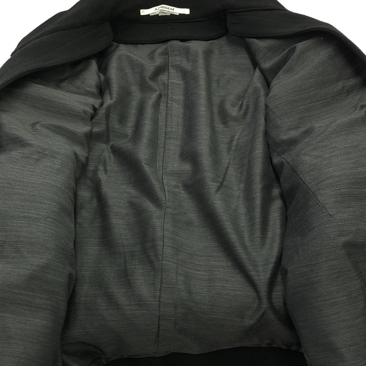 [Good Condition] ANSNAM / Ansnam | M-65 Wool Field Jacket / Fully Lined | 03 | Black | Men's