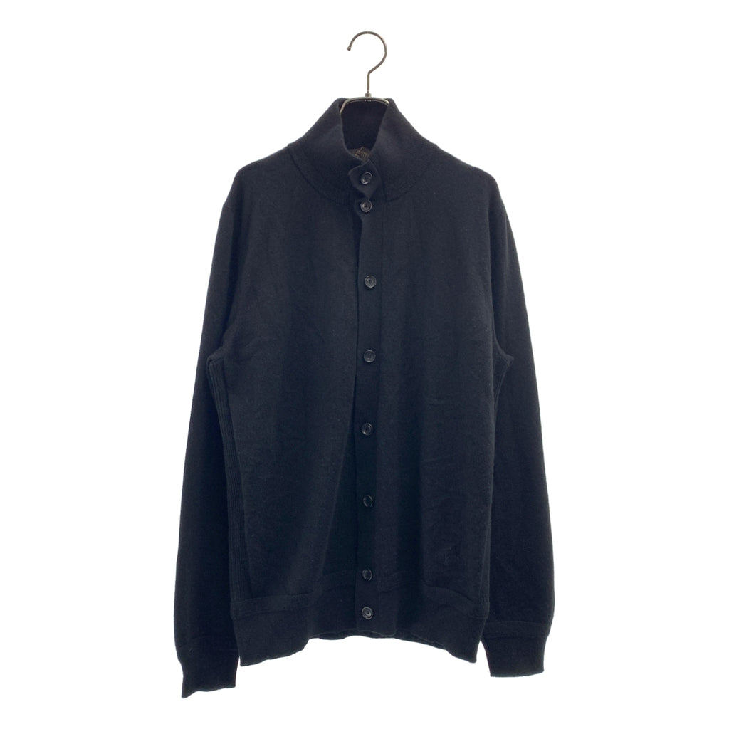 Louis Vuitton / ルイヴィトン | カシミヤ スタンドカラー ニットカーディガン | L | ブラック | メンズ