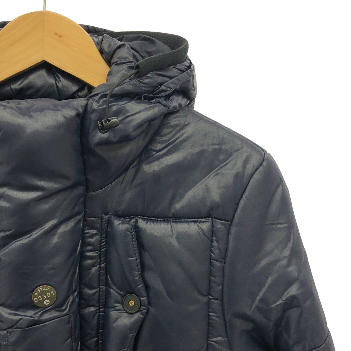 G-STAR RAW |加厚外套連帽衫 | S |海軍 |男士