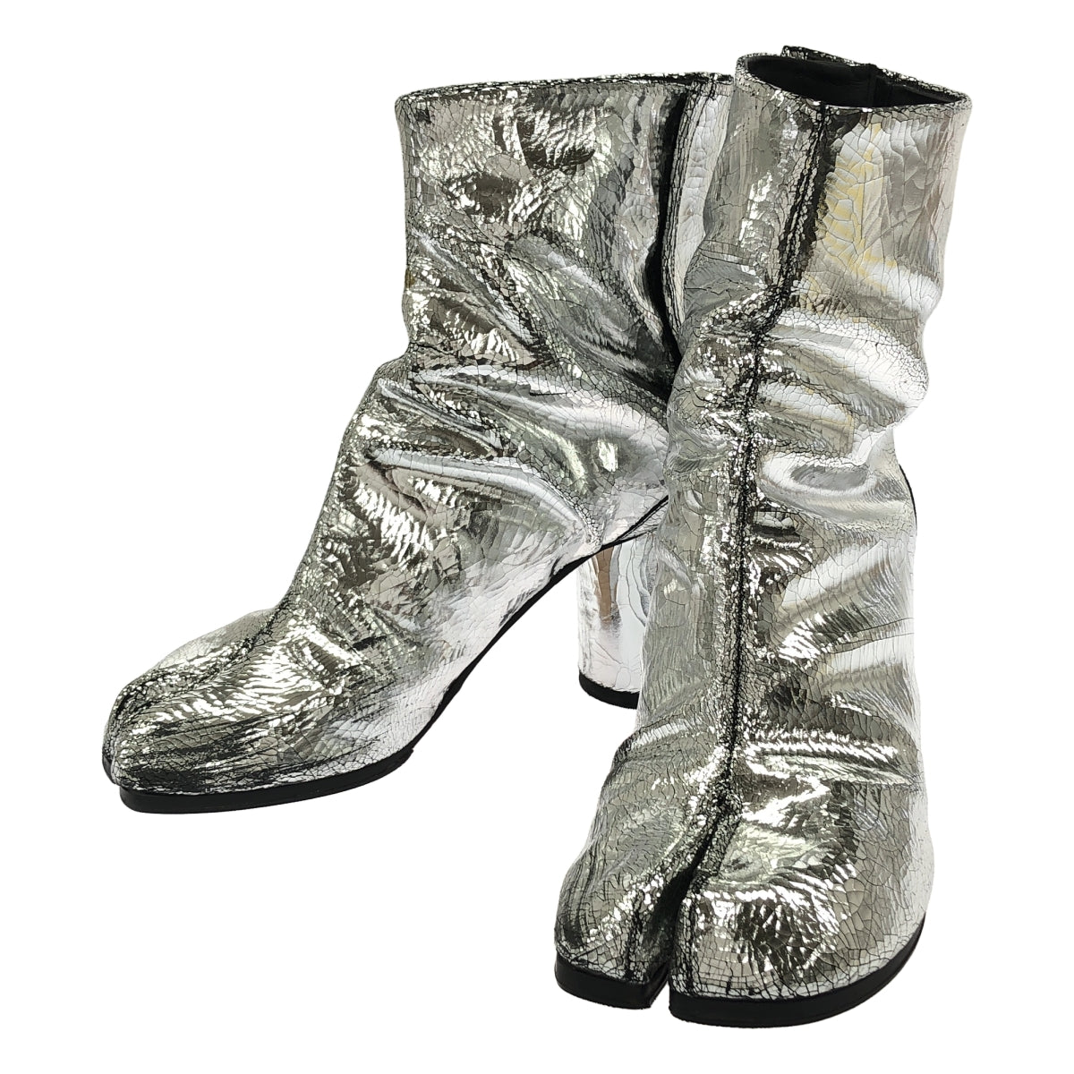 Maison Margiela / メゾンマルジェラ | 2023SS | TABI ANKLE BOOTS 足袋ブーツ ブロークンミラー | 41 |